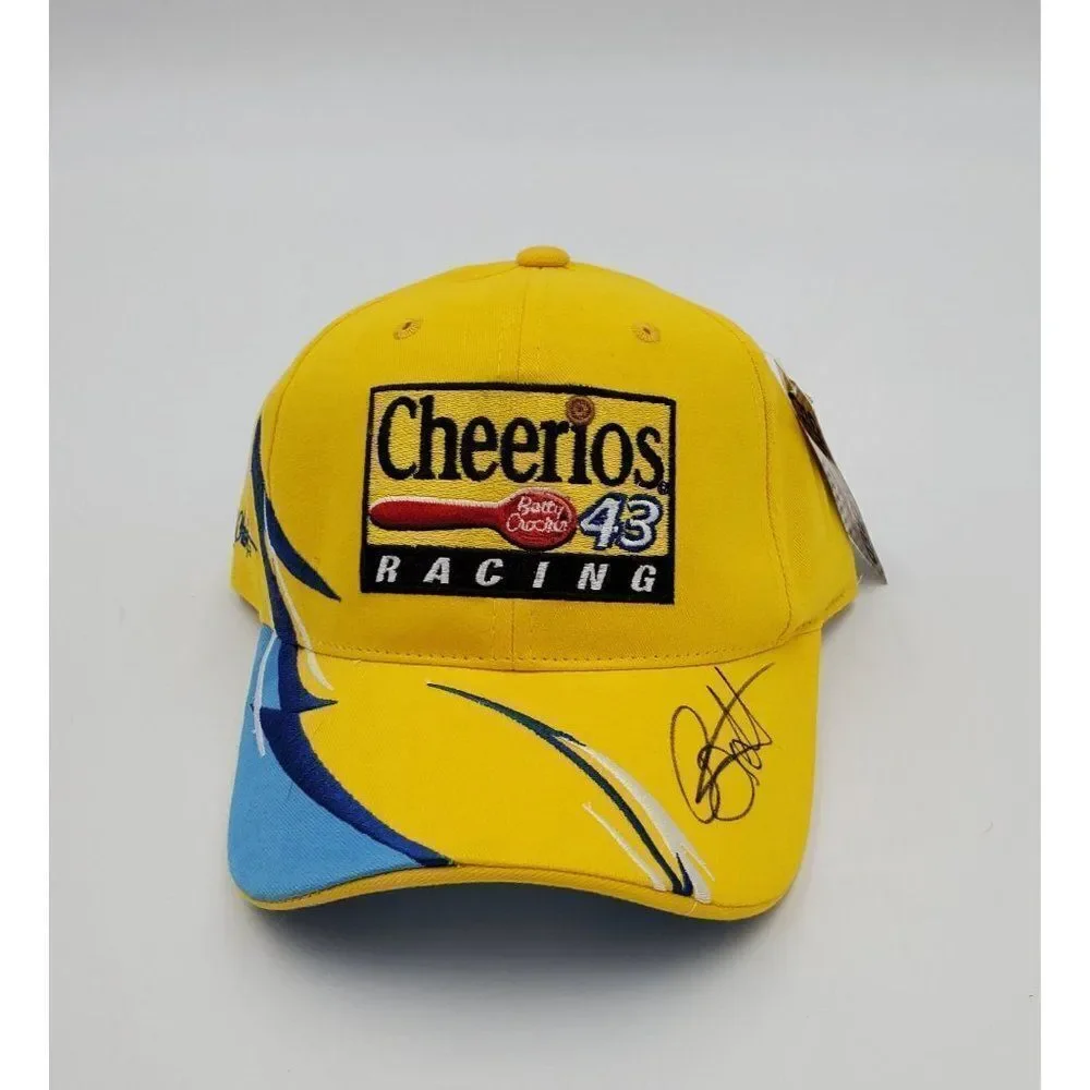 Bobby Labonte Signed Hat Lot Of 2 Cheerios Nascar Sprint Cup Series - Picture 2 of 16